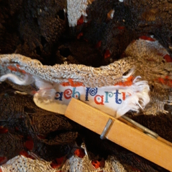 Vintage 1970s Beach Party bathing suit cover up - Picture 2 of 2